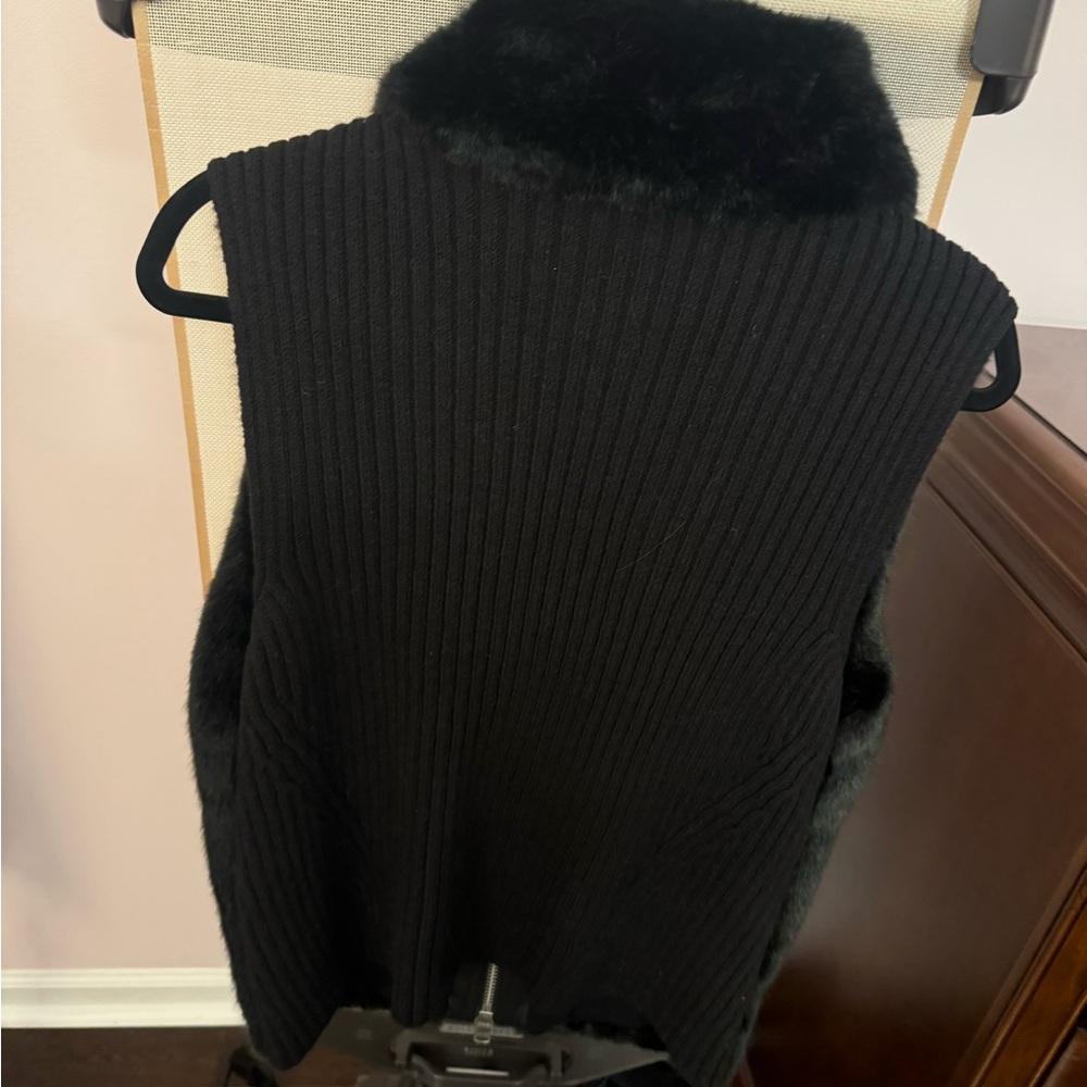 Black Armani Exchange Vest